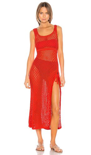 Athena crochet dress in color red size M in - Red. Size M (also in L, S, XL, XS) - Camila Coelho - Modalova