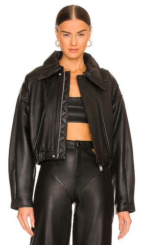 Raven Leather Jacket in . Size M, S, XL, XS, XXS - Camila Coelho - Modalova