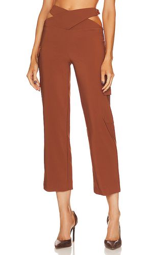 Pantalones ember en color talla S en - Brown. Talla S (también en XS) - Camila Coelho - Modalova
