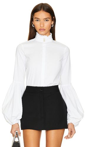 Blusa jacqueline en color talla S en - White. Talla S (también en XS) - CAROLINE CONSTAS - Modalova