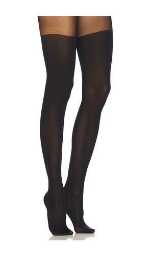 Faux thigh high sheer en color talla L en - Black. Talla L (también en M, S, XL) - Commando - Modalova