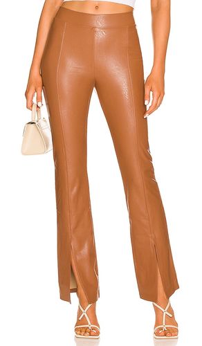Faux Leather Split Front Pant in . Size M, S - Commando - Modalova