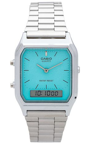 Reloj en color plateado metálico talla all en - Metallic Silver. Talla all - Casio - Modalova