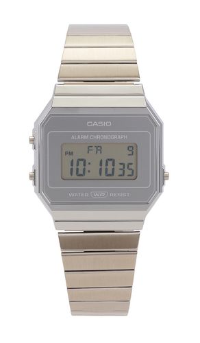 Reloj a700 en color metálico talla all en - Metallic Silver. Talla all - Casio - Modalova