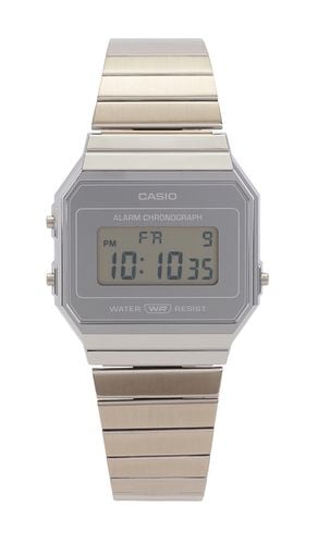 Casio UHR A700 in Metallic Silver - Casio - Modalova