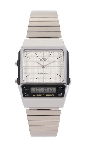 Reloj aq800 en color plateado metálico talla all en & - Metallic Silver. Talla all - Casio - Modalova