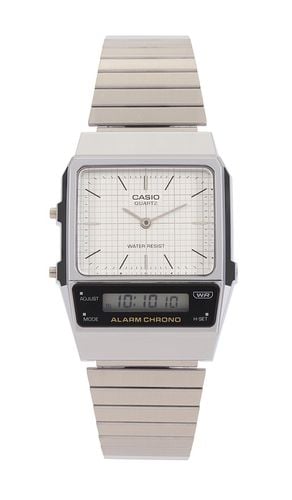 Casio UHR AQ800 in Metallic Silver - Casio - Modalova