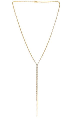 Collar liza en color oro metálico talla all en - Metallic Gold. Talla all - Cloverpost - Modalova