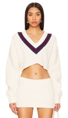 X DANIELLE GUIZIO Crop Rib Knit Pullover Sweater in . Size L, S, XS - Champion - Modalova