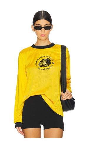 Camiseta warm-up en color amarillo talla L en & - Yellow. Talla L (también en M, S, XL, XS) - Champion - Modalova