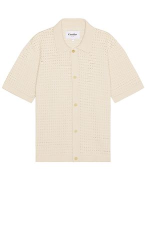 Pointelle Button Down Shirt in . Size M, S - Corridor - Modalova