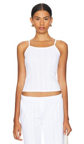 The regular picot tank top en color talla L en - White. Talla L (también en M, S, XS) - Cou Cou Intimates - Modalova