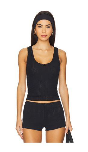 The scoop tank top en color talla L en - Black. Talla L (también en XL) - Cou Cou Intimates - Modalova