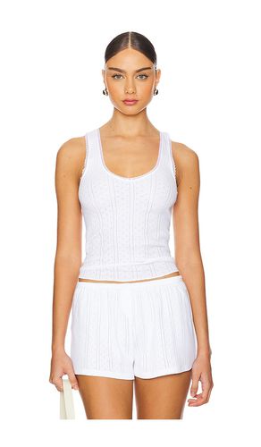 The scoop tank top en color talla L en - White. Talla L (también en M, XS) - Cou Cou Intimates - Modalova