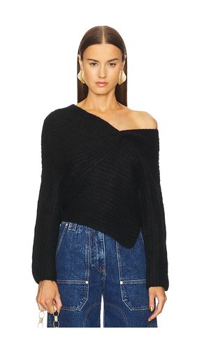 Lea knit top en color talla M en - Black. Talla M (también en L, S) - Cult Gaia - Modalova