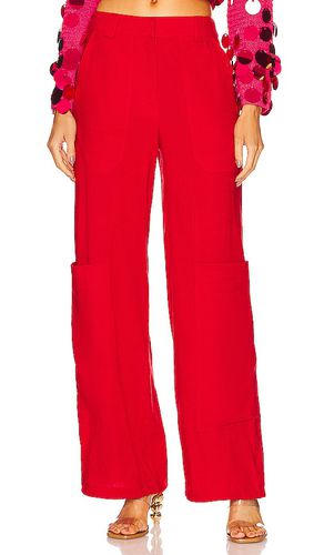 Pantalón wynn en color rojo talla 10 en - Red. Talla 10 (también en 6) - Cult Gaia - Modalova
