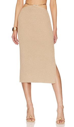 Zariana knit skirt in color tan size L in - Tan. Size L (also in XL) - Cult Gaia - Modalova