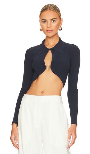 Viola knit top en color azul marino talla L en - Navy. Talla L (también en S) - Cult Gaia - Modalova