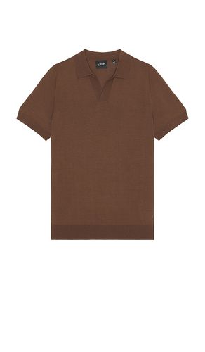 Polo de punto riviera en color marrón talla L en - Brown. Talla L (también en S, XL/1X) - Cuts - Modalova