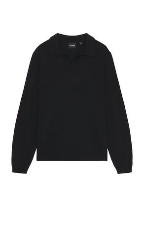 Riviera Knit Long Sleeve Polo in . Size M - Cuts - Modalova