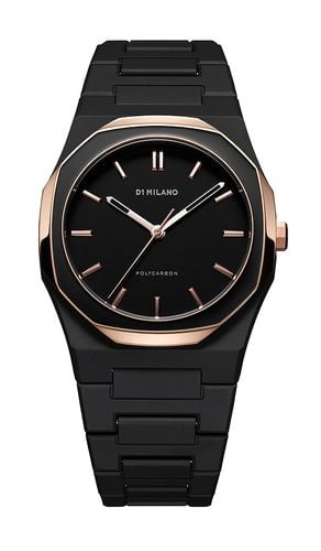 D1 Milano UHR POLYCARBON in Black - D1 Milano - Modalova