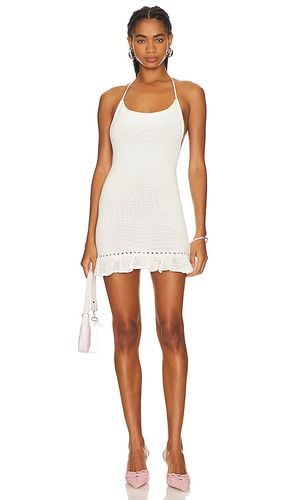 Crochet Halter Mini Dress in . Taglia XXS - GUIZIO - Modalova