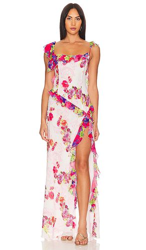 Avila Printed Ruffle Gown in . Size XS - GUIZIO - Modalova