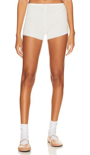 X Frankies Bikinis Laila Pointelle Short in . Taglia S, XL/1X - GUIZIO - Modalova