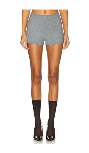 Calesia knit shorts en color gris talla L en - Grey. Talla L (también en M, S, XL) - GUIZIO - Modalova