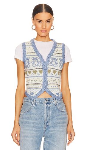 Sweet Bear Jacquard Vest in . Size M, S, XL, XS - DANIELLE GUIZIO - Modalova