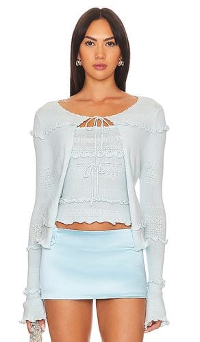 Balena Crochet Cardigan in . Taglia XS, XXS - GUIZIO - Modalova