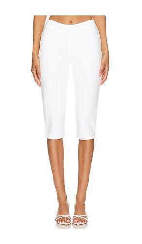 Pantalones capri caria en color talla L en - White. Talla L (también en M, S, XS) - GUIZIO - Modalova