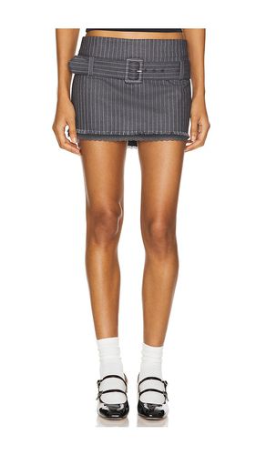 Andra Pinstripe Mini Skirt in . Size M, S, XL, XS - GUIZIO - Modalova