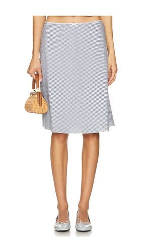 Gingham Paloma Skirt in . Size S, XL, XS - GUIZIO - Modalova