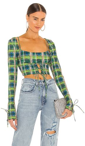 Cárdigan en color verde talla XL en - Green. Talla XL (también en XS) - DANIELLE GUIZIO - Modalova