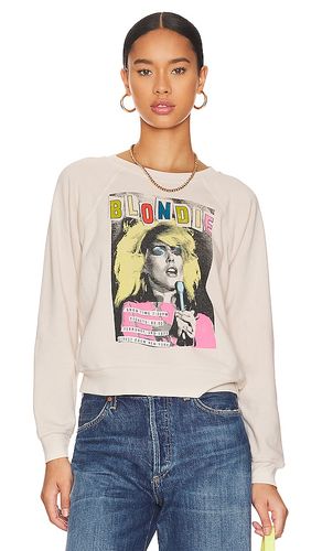 Cuello redondo gráfico blondie show time raglan en color crema talla S en - Cream. Talla S (también en XS) - DAYDREAMER - Modalova