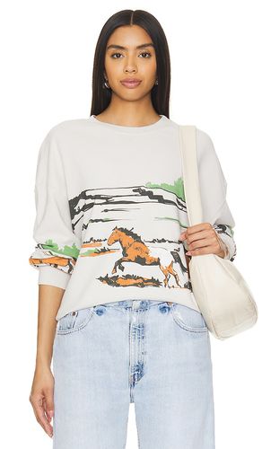 Running Horses Sweatshirt in . Taglia M, S - DAYDREAMER - Modalova