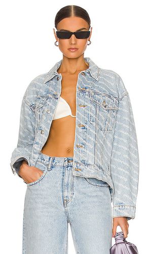 Chaqueta falling en color denim claro talla L en - Denim-Light. Talla L (también en S, XS) - Alexander Wang - Modalova