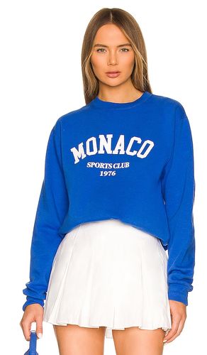 Sudadera deportiva cuello redondo monaco en color talla L en - Blue. Talla L (también en M) - DEPARTURE - Modalova