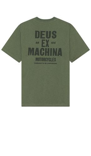 Camiseta en color verde talla L en - Green. Talla L (también en M, S, XL/1X) - Deus Ex Machina - Modalova