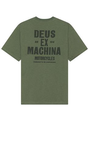 Camiseta en color verde talla L en - Green. Talla L (también en S, XL/1X) - Deus Ex Machina - Modalova