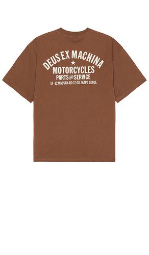 Camiseta en color marrón talla S en - Brown. Talla S (también en XL/1X) - Deus Ex Machina - Modalova