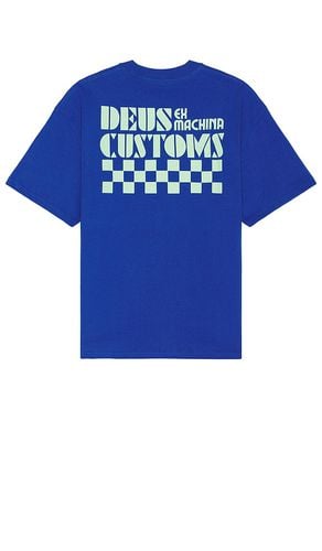 Camiseta en color azul talla M en - Blue. Talla M (también en XL/1X) - Deus Ex Machina - Modalova