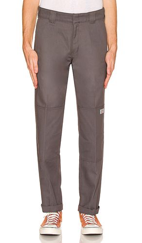 Pantalón flat front double knee en color talla 34 en - Grey. Talla 34 (también en 36) - Dickies - Modalova