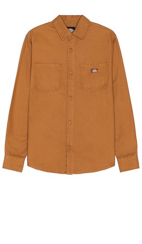 Camisa en color marrón talla L en - Brown. Talla L (también en M, S, XL/1X) - Dickies - Modalova