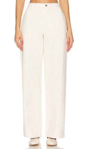 Flat front wide leg chino in color ivory size 25 in - Ivory. Size 25 (also in 26, 29, 30) - Denimist - Modalova