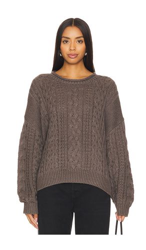 Jersey aran en color marrón talla L en - Brown. Talla L (también en M, XL, XS) - Denimist - Modalova