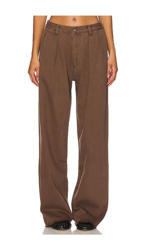 Pantalón con doble pliegue blair en color marrón talla 23 en - Brown. Talla 23 (también en 30) - Denimist - Modalova