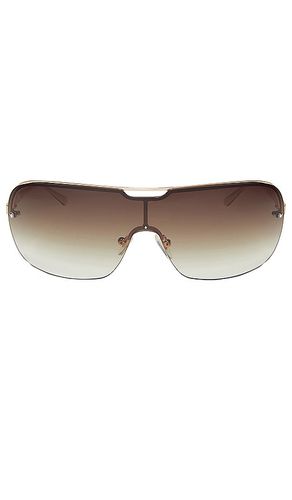 X rissa g bou g sunglasses in color brown size all in & - Brown. Size all - dime optics - Modalova