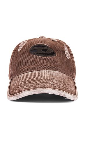 Diesel Hat in Brown. Taglia 2 - Diesel - Modalova